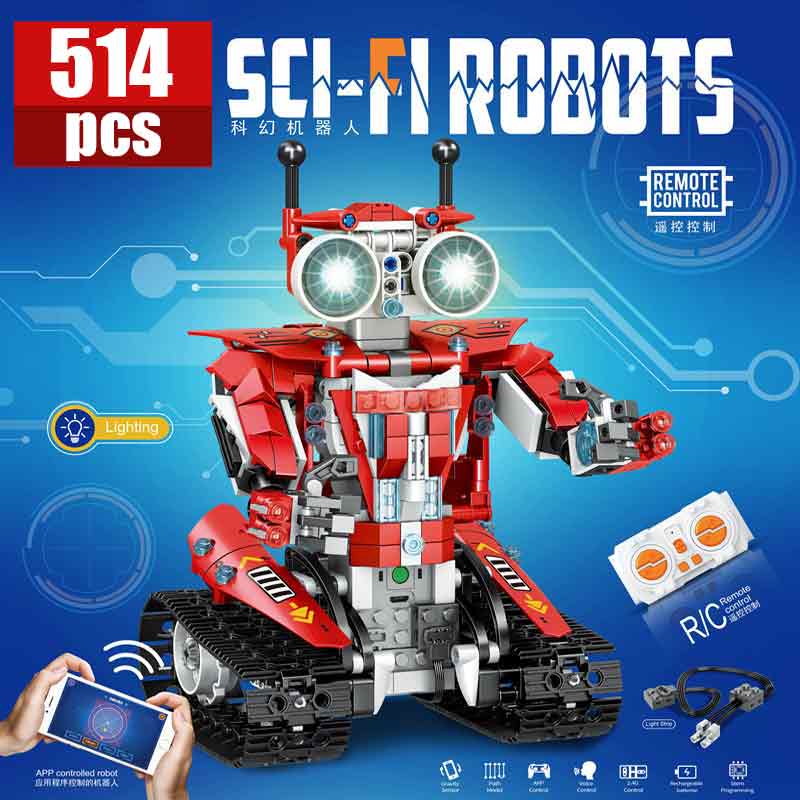STEM RC Deformed Robot Car Building Blocks STEM RC Deformed Robot Car Building Blocks
